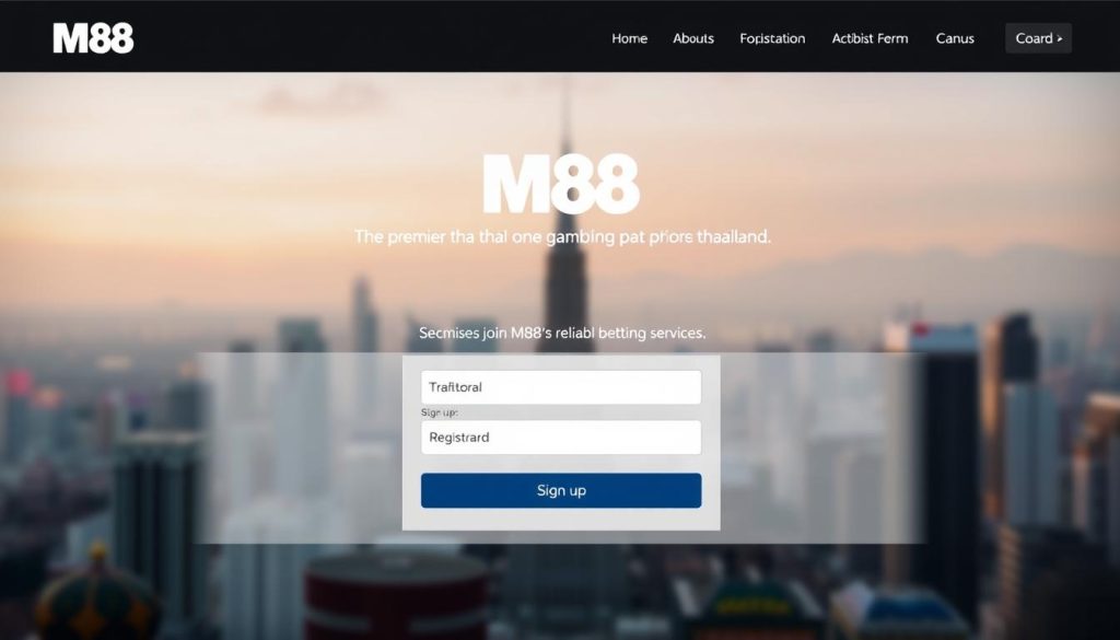 สมัครสมาชิก m88